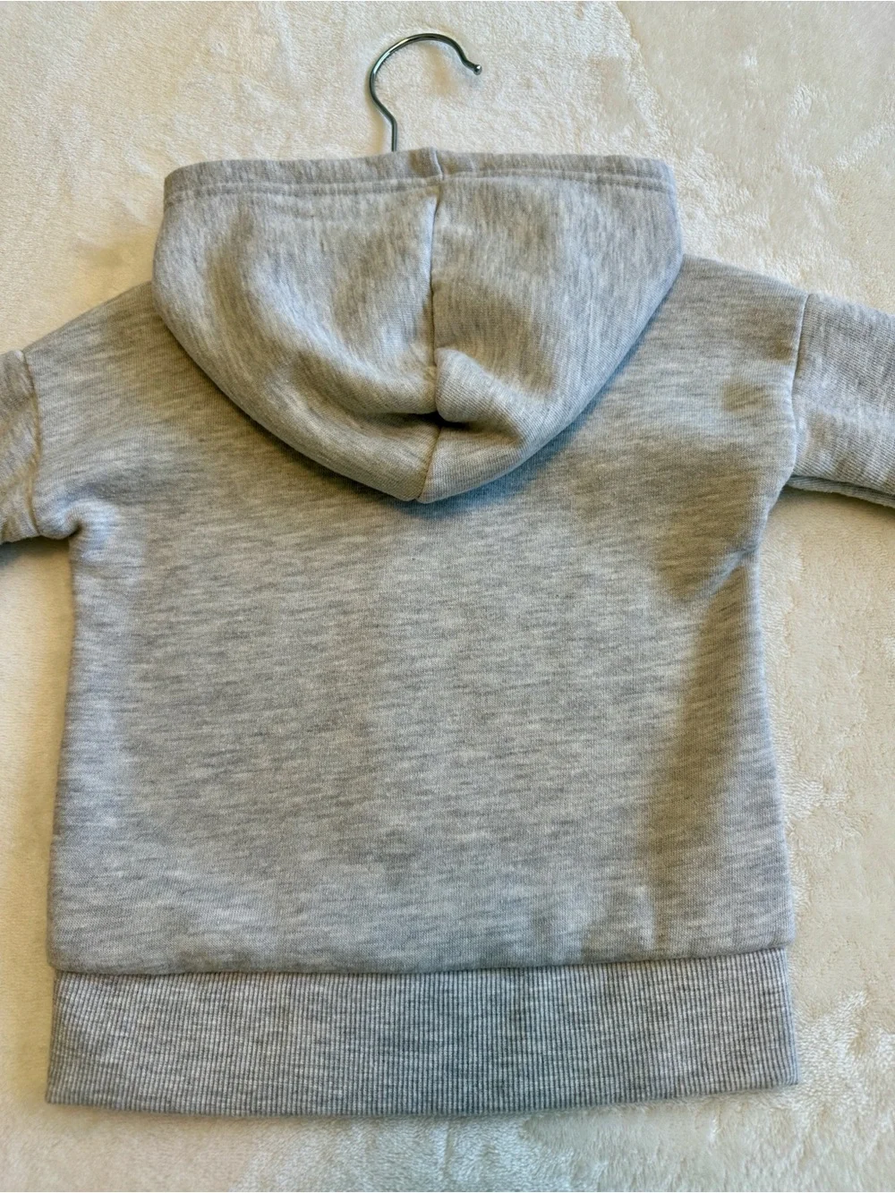 Disney Heather Gray Mickey & Minnie Pullover Hoodie. Sweater, outerwear. - Picture 3 of 4